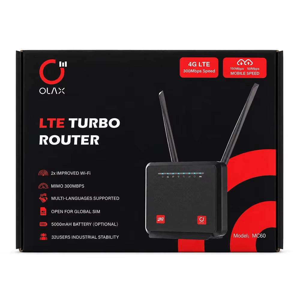 OLAX MC60 300Mbps Wi-Fi LTE Turbo Router 5000mah Battery_img_1