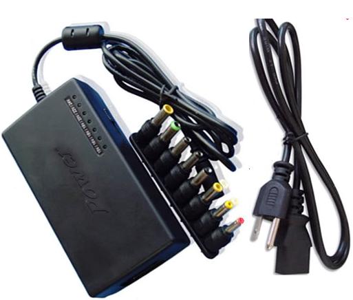 Universal Laptop Charger Multi-Port AC Adapter – 100V-240V Multi-Connector Power Supply with Durable & Long-Lasting Design for All Laptops_img_1