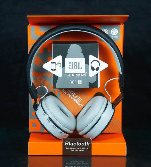 JBL 881A Wireless Bluetooth Headphone – Over-Ear Stereo Headset with Deep Bass, TF Card, FM Radio, AUX, Built-in Mic & Comfortable Cushion Design_img_5