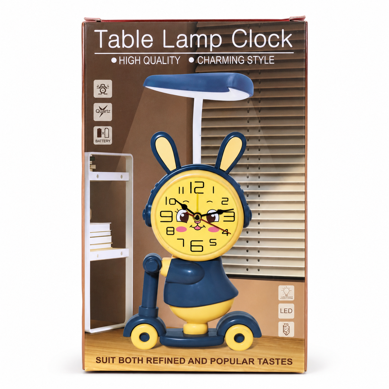 3 in 1 Table Lamp Clock with Pencil Sharpener_img_3