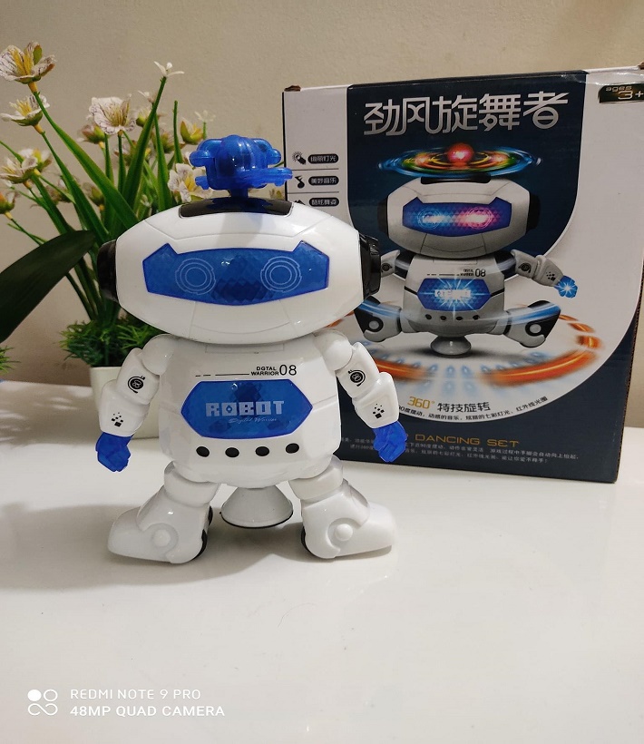 Electronic Dancing Robot Toy For Kids_img_2