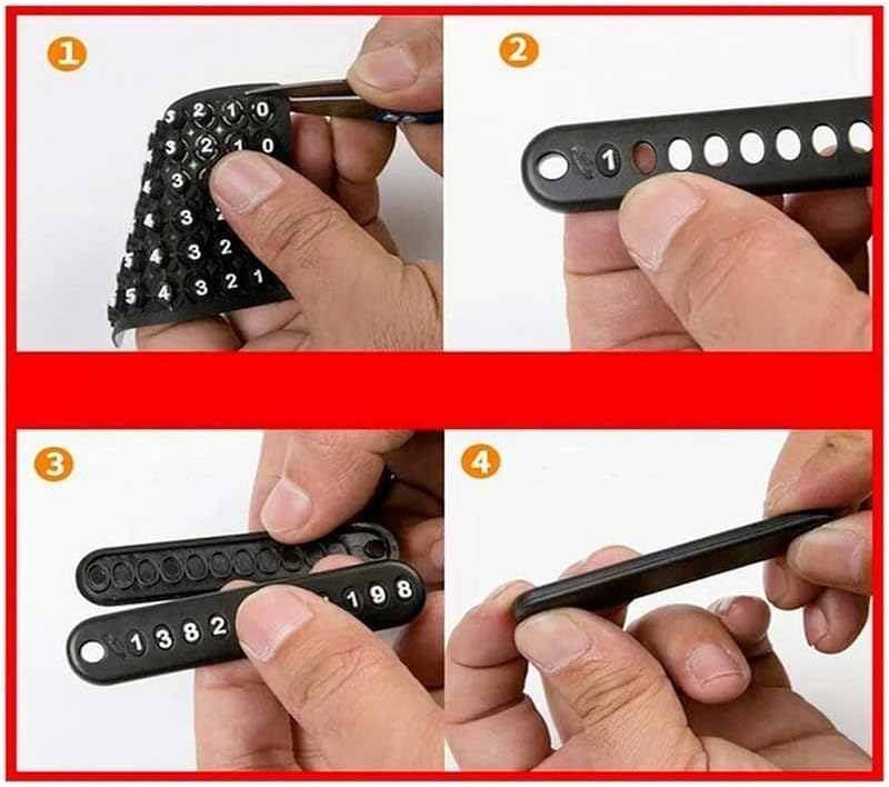 Anti-lost keychain with Mobile Number for Bicycle Car Auto Motor Cycle Key Ring Gift_img_3