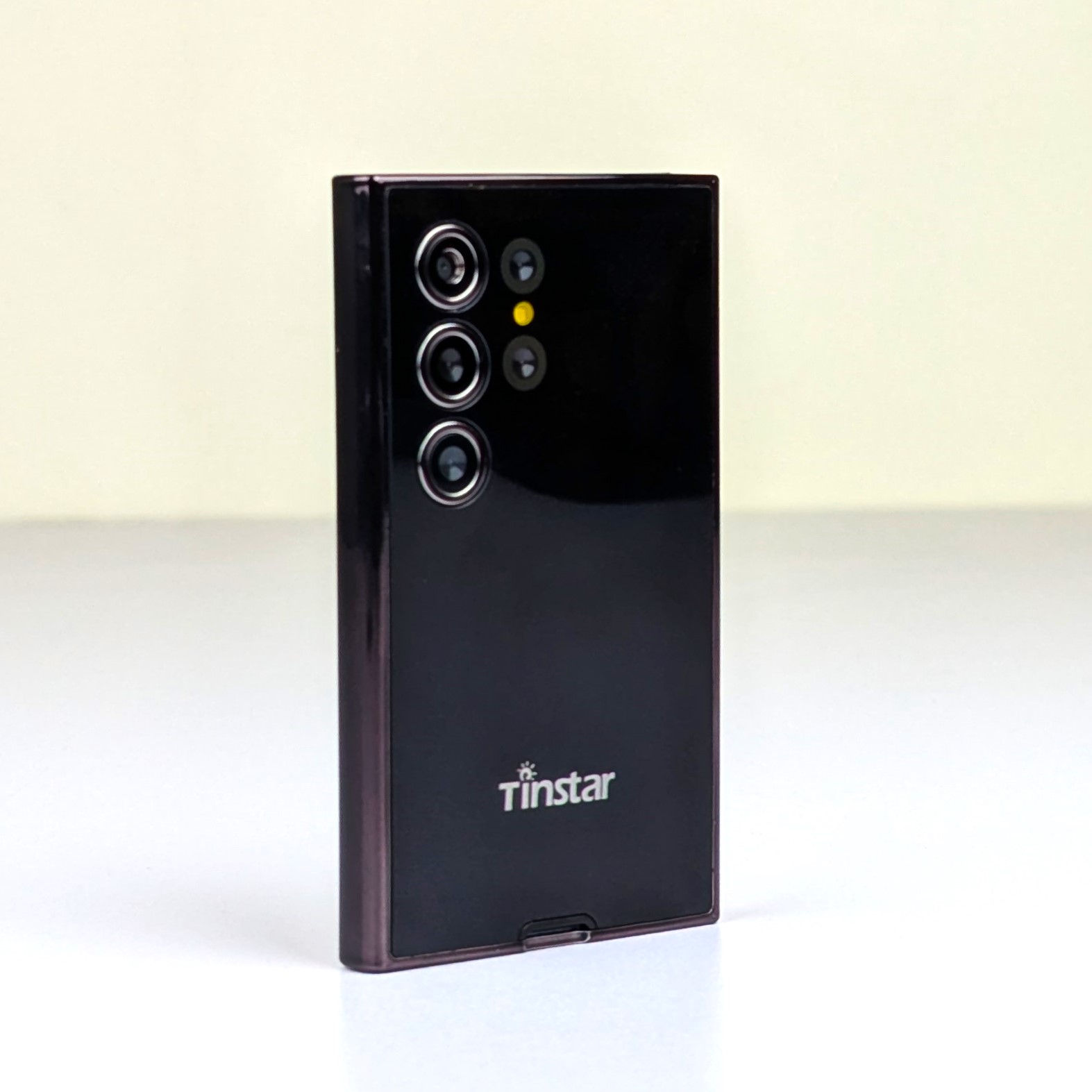Tinstar T666 Dual sim supported Card phone Golden color_img_4