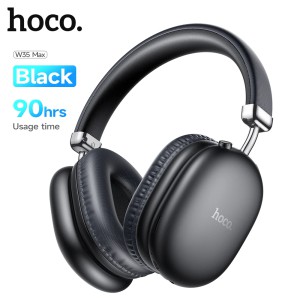HOCO W35 Max Wireless Bluetooth Headphone – Over-Ear ANC Headset with 90-Hour Battery, 40mm Drivers, TF Card, AUX & Lightweight Ergonomic Design_img_0
