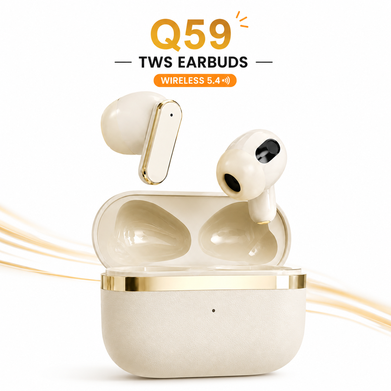 Q59 CYXG True Wireless Earbuds – Bluetooth 5.49 TWS with Hi-Fi Stereo Sound, Noise Reduction Calling, Touch Control & Portable Charging Case_img_1