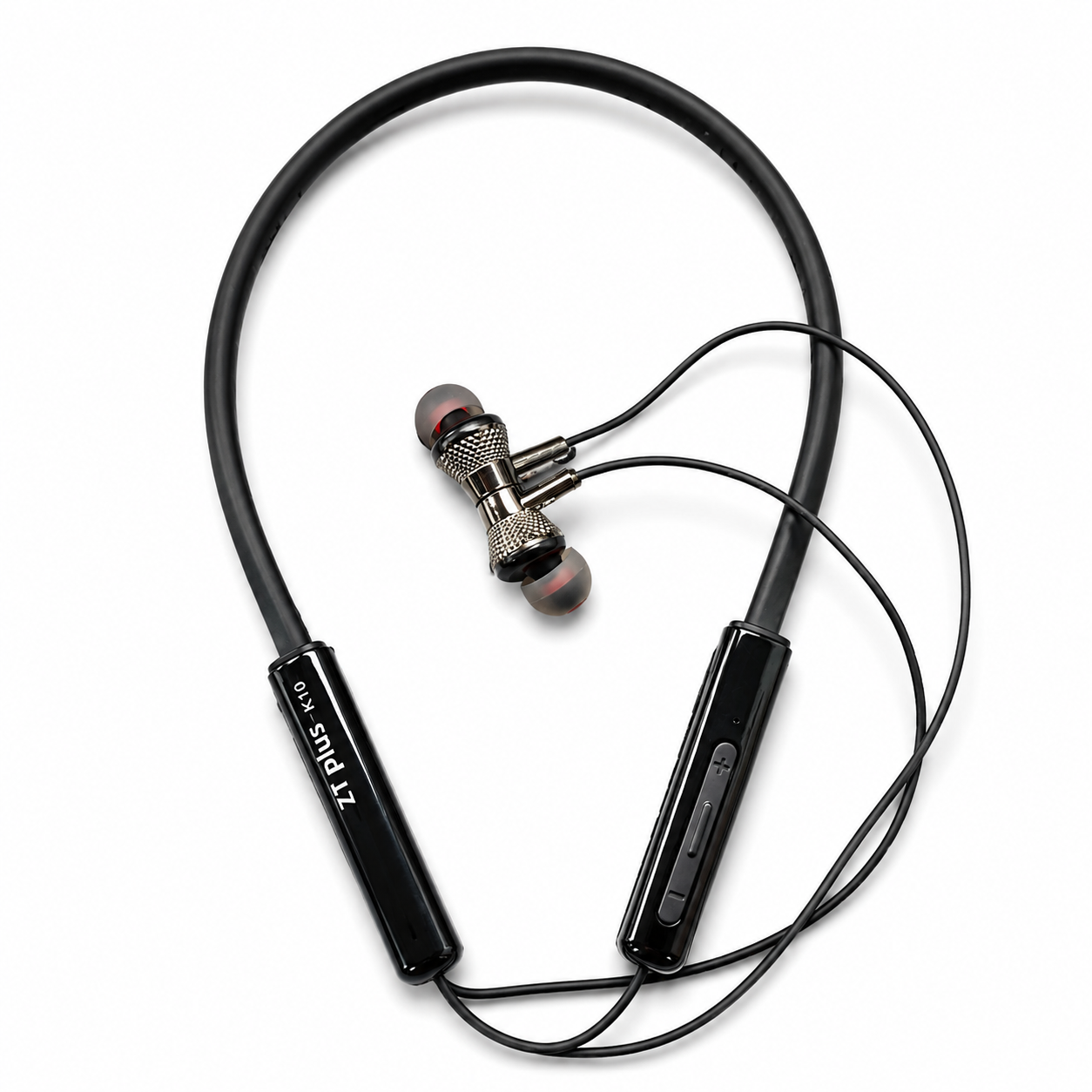 ZT Plus K-10 Wireless Bluetooth Neckband Earphone – Bluetooth 5.3 Headset with 60H Battery Life, Sweet Bass, 2.5H Fast Charging & Magnetic Earbuds_img_2