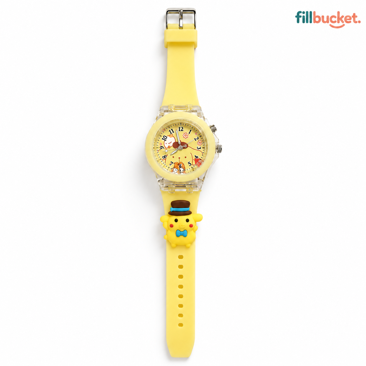 Pudding Dog analog watch