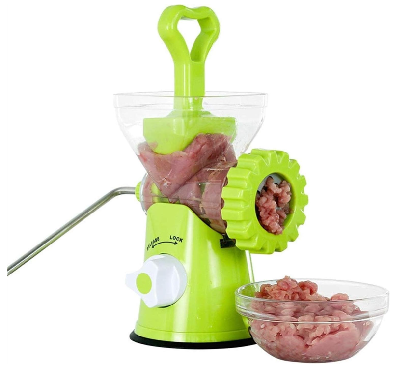 Manual hand-operated plastic meat grinder and mincer - Image 4
