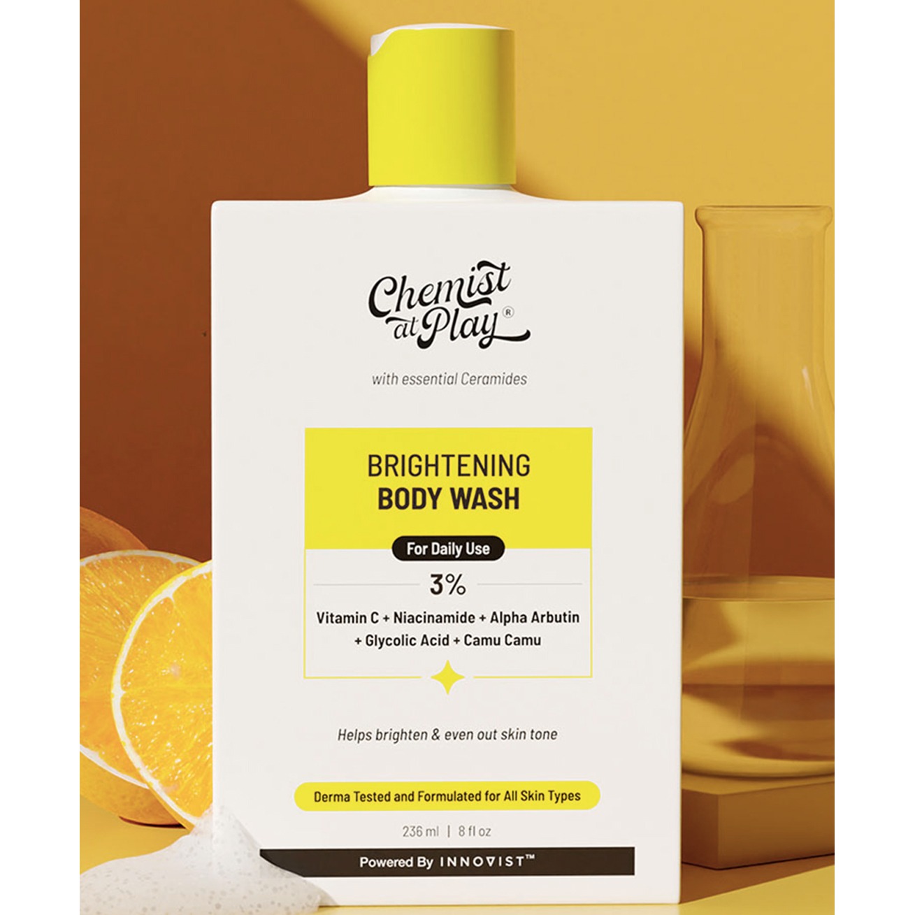 Chemist At Play Brightening Body Wash – 236ml