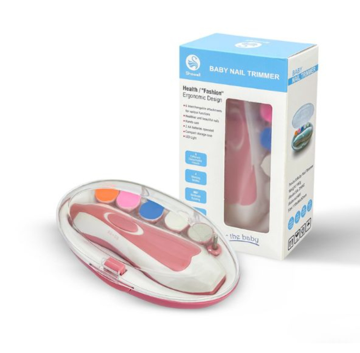 Electric baby nail trimmer and manicure set - Image 2