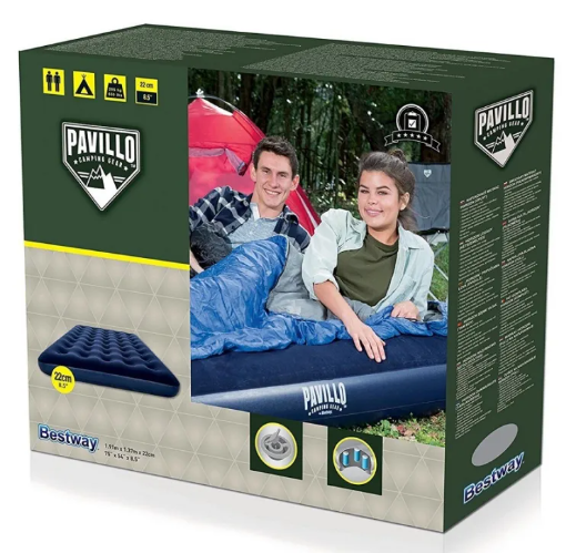 Bestway Flocked Air Double Bed_img_1