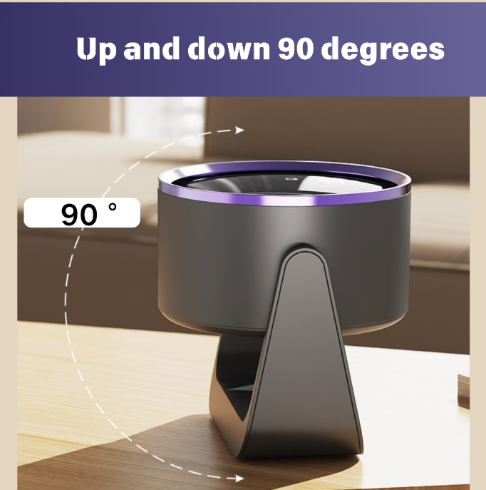 F7 desktop and wall-mounted circulation fan with an LED digital display_img_1
