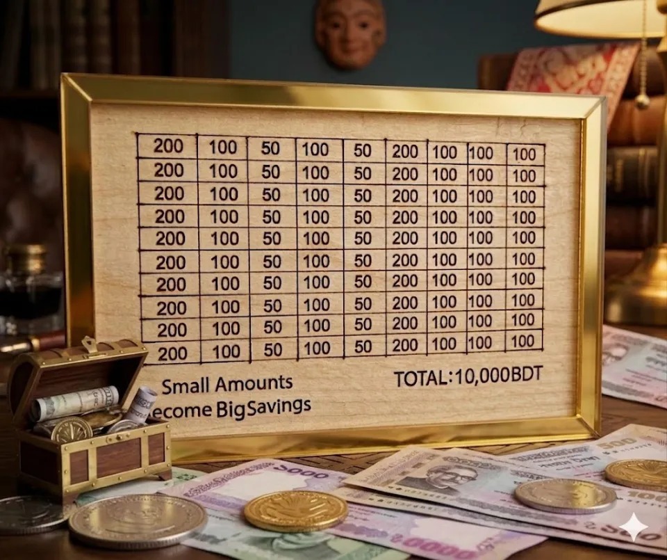 Money saving box 10000 taka