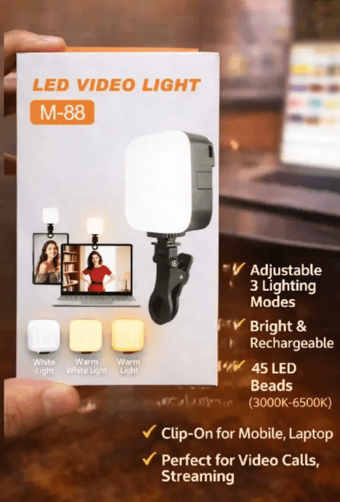 M88 Handheld LED Video Light Rechargable_img_5