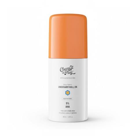 Innovist Chemist at Play 5% AHA Fragrance Free Underarm Roll On 40ml