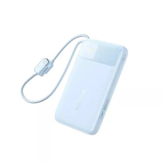 Baseus - Baseus Enerfill FC11 10000mAH 45W Output Fast Charging Powerbank with Build-in Cable - Powerbank