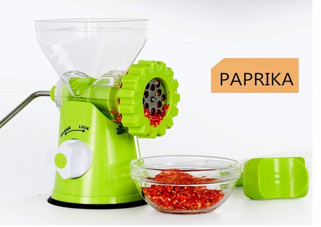 Manual hand-operated plastic meat grinder and mincer - Image 5