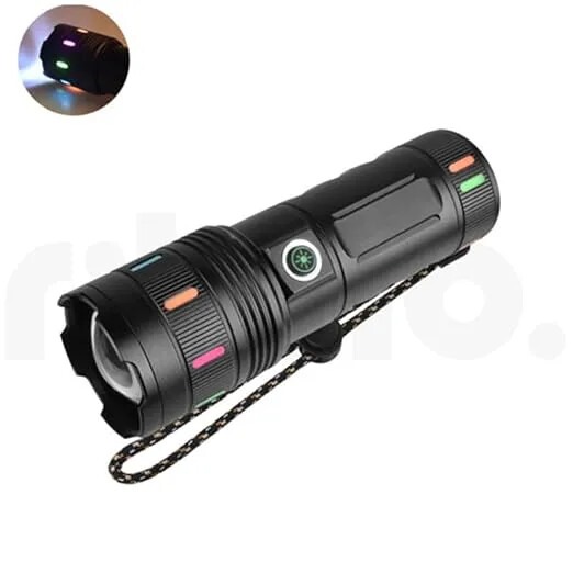 Sanford Super Bright Flashlight – White Laser LED Made in Japan 18650mAh Light_img_1