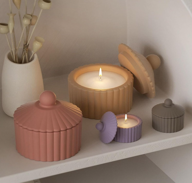 gypsum or ceramic storage jars - Image 2