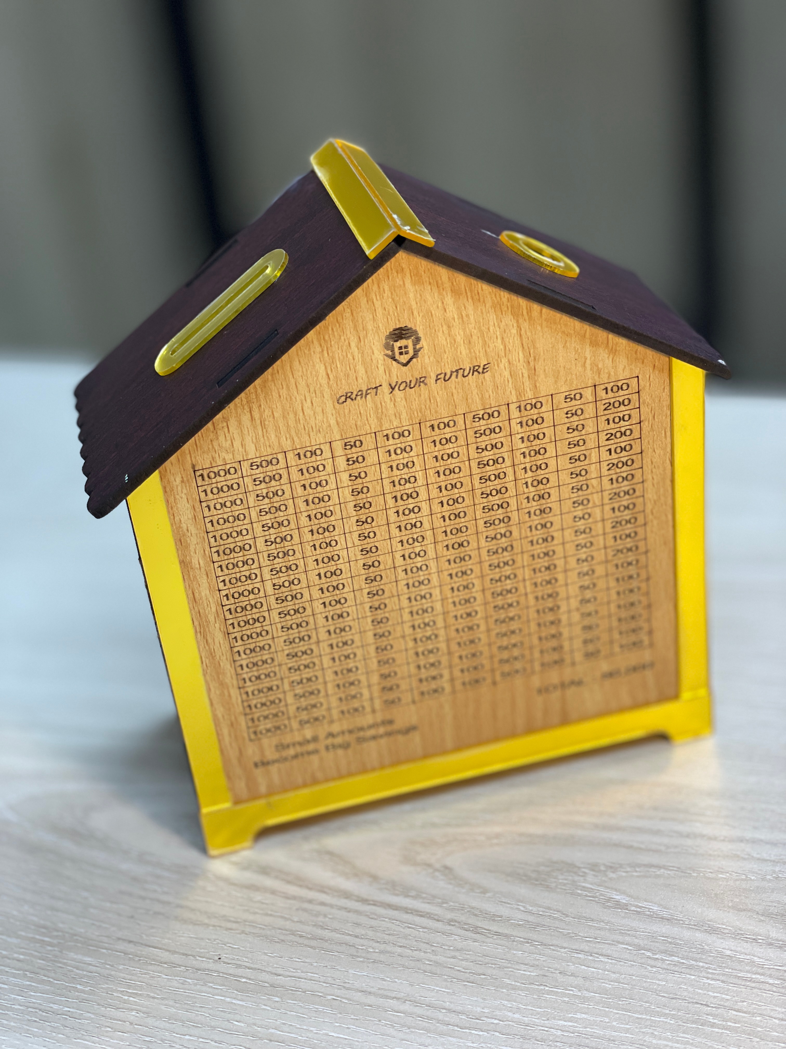 Money saving box 50000 taka