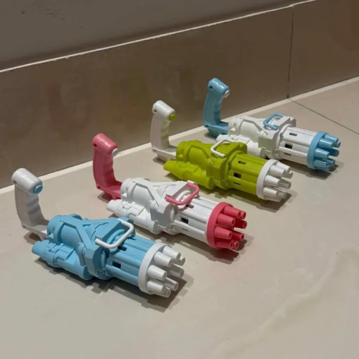Gatling Bubble Gun with LED Light – Automatic Bubble Machine Toy for Kids_img_1