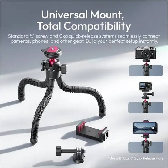 Ulanzi - MT91 Cka Quick Release Octopus Tripod - Tripod thumbnail 1