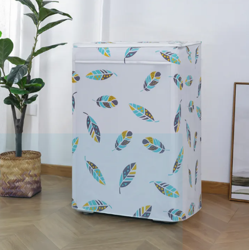 waterproof PEVA top-loading washing machine dust cover - Image 3