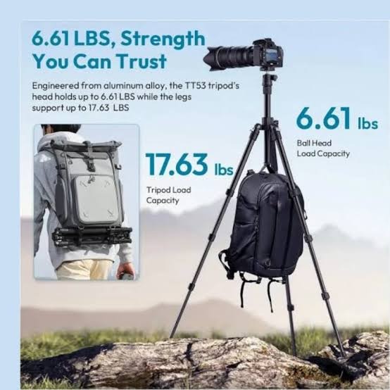 Ulanzi - TT53 1.8m Travel Tripod with Uka Quick Release Head - Tripod thumbnail 2