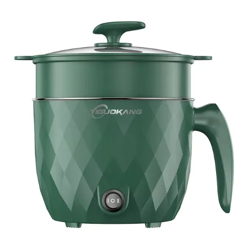 2L Multifunctional Electric Cooking Pot with a non-stick surface.