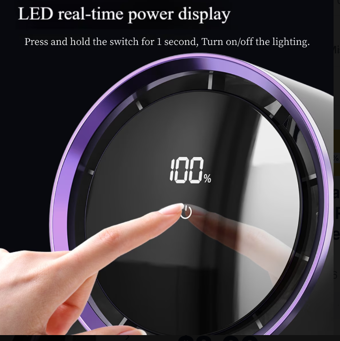 F7 desktop and wall-mounted circulation fan with an LED digital display_img_3