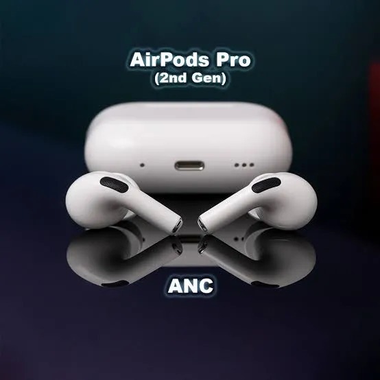AirPods Pro 2nd generation H2 ANC Active Noise Cancelling Bluetooth Earbuds Gadget