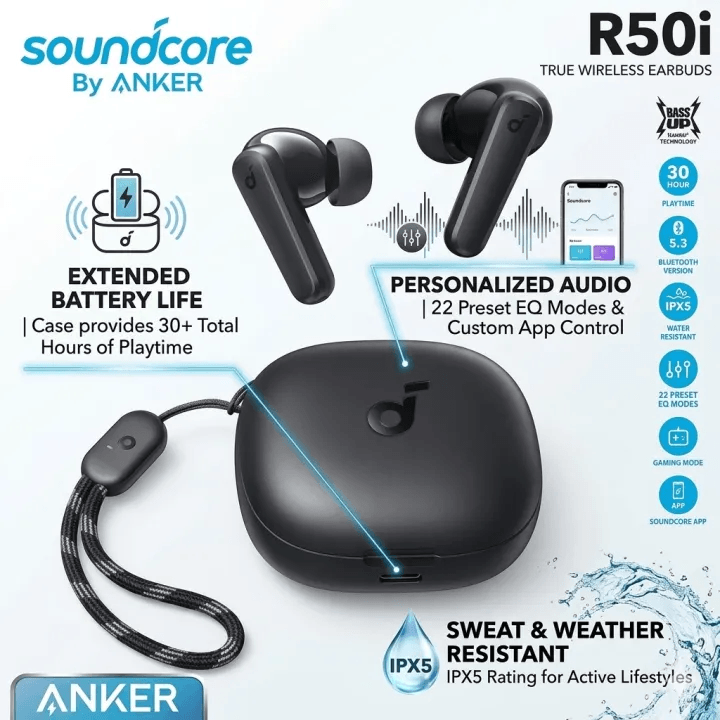 Soundcore Anker R50i True Wireless Earbuds