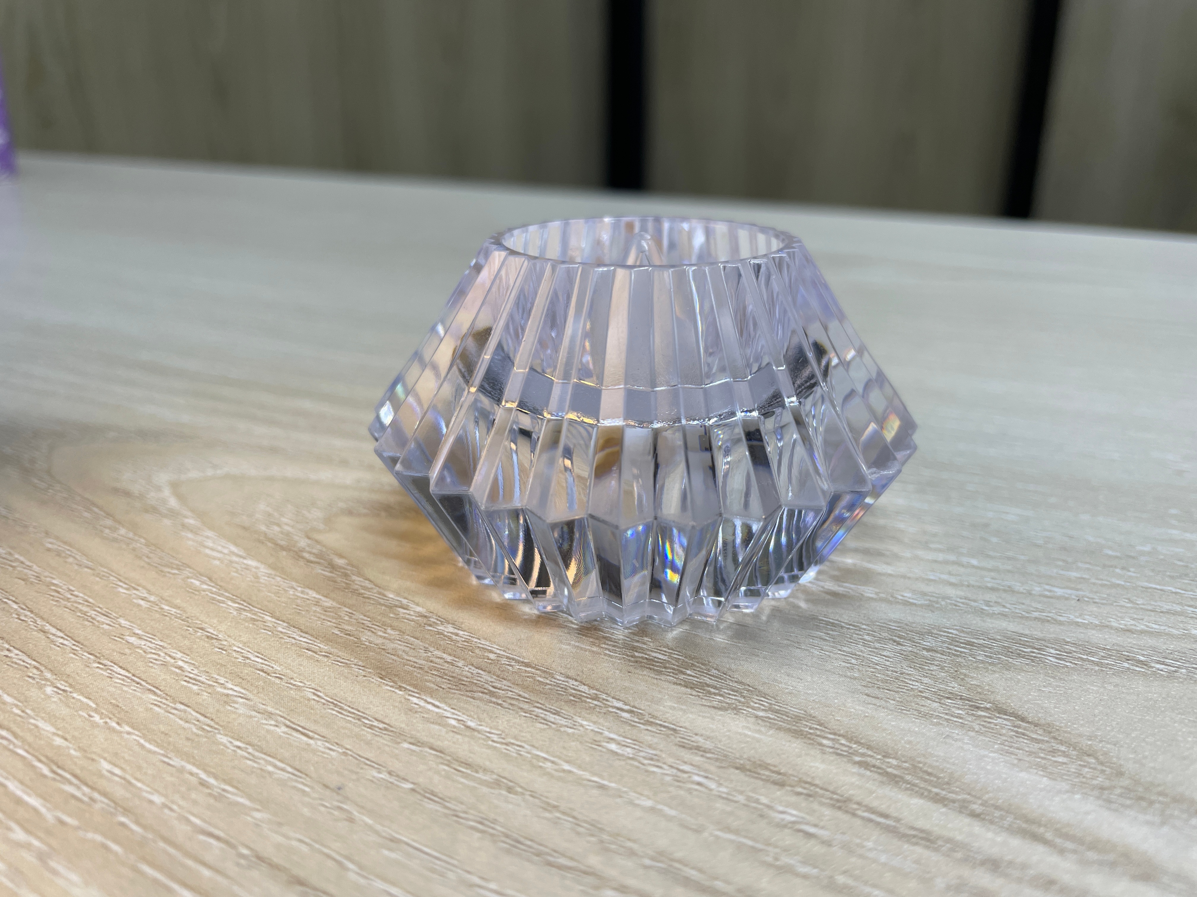 crystal diamond-shaped LED tea light candle - Image 5