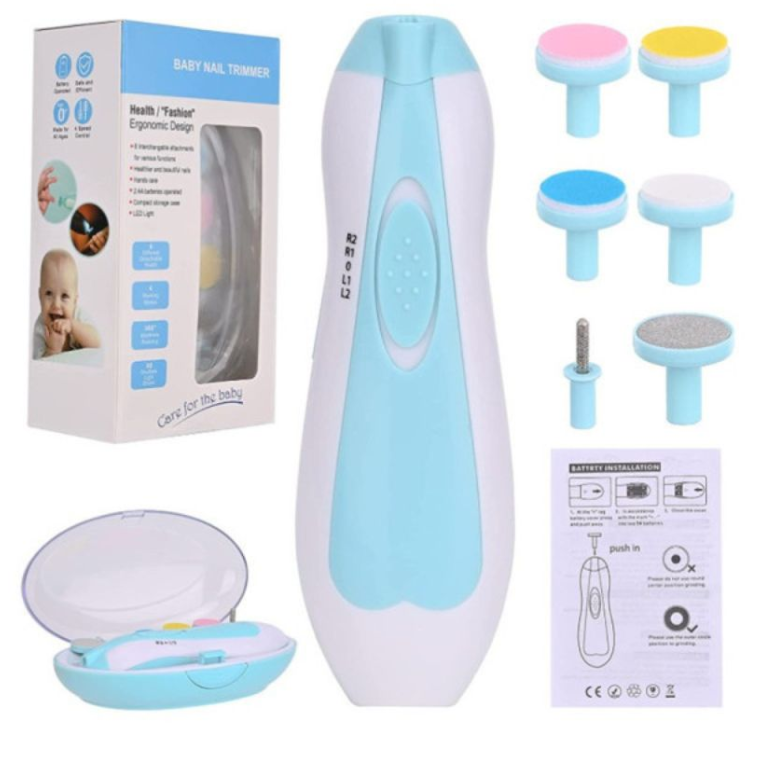Electric baby nail trimmer and manicure set - Image 4