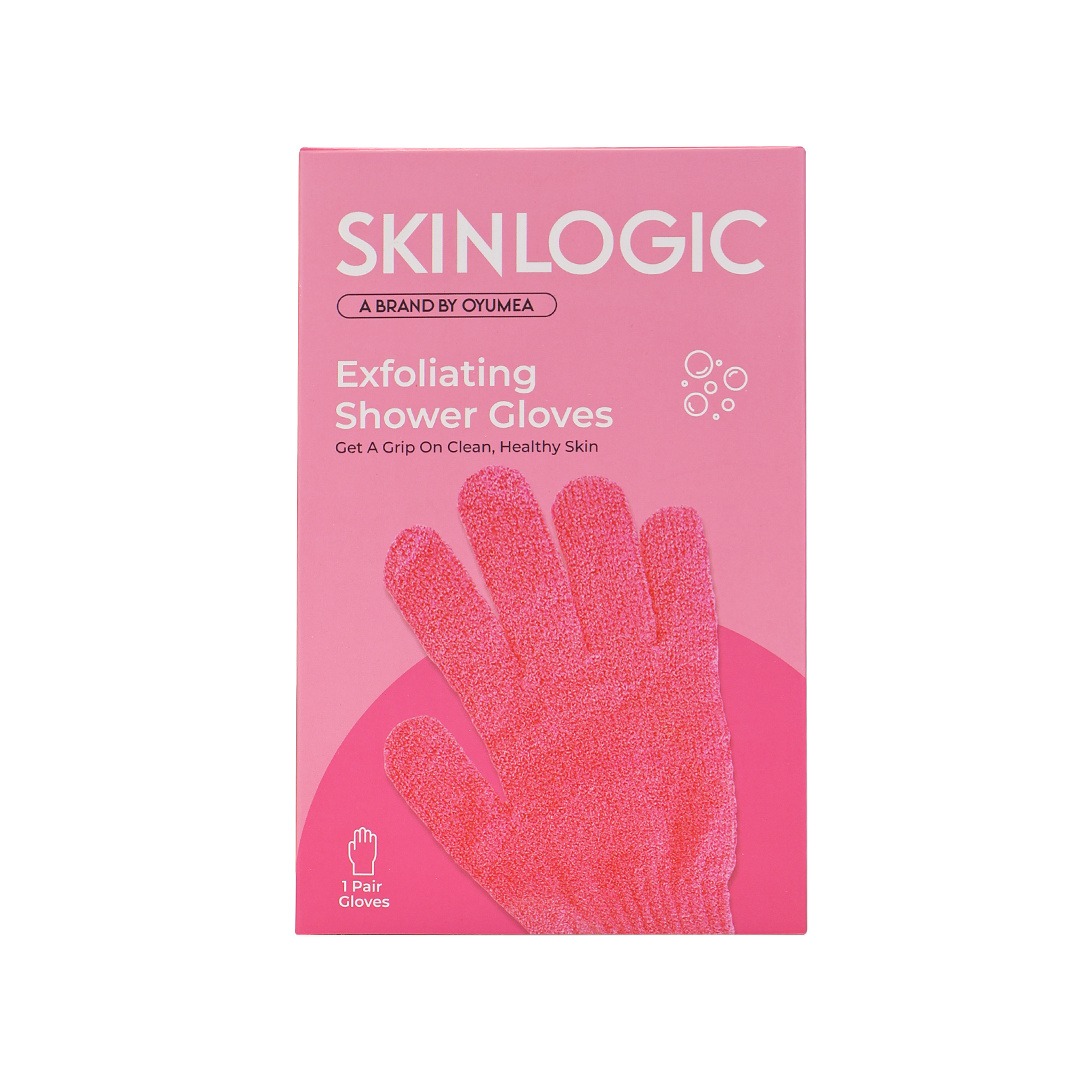Skinlogic Exfoliating Shower Gloves 1 Pair