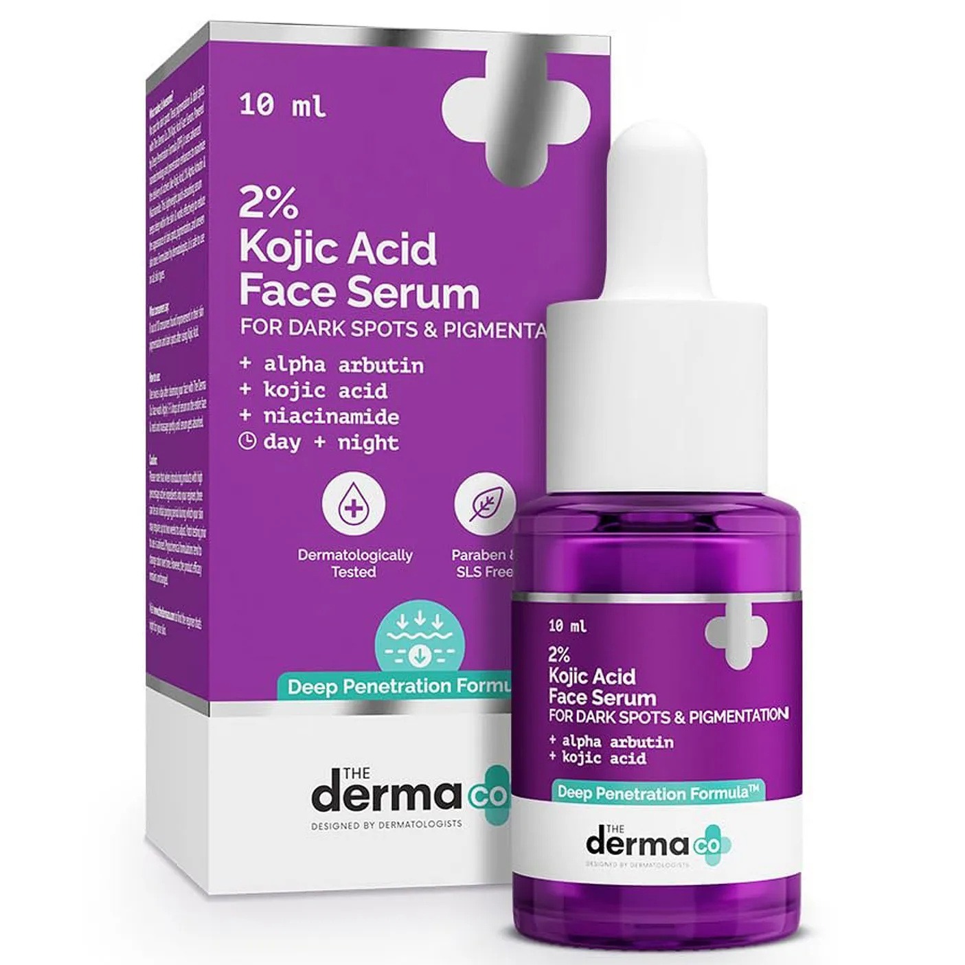 The Derma Co 2% Kojic Acid Face Serum 10ml