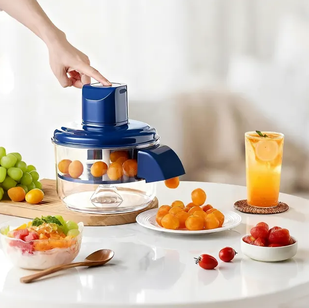 rechargeable electric grape and garlic peeler machine