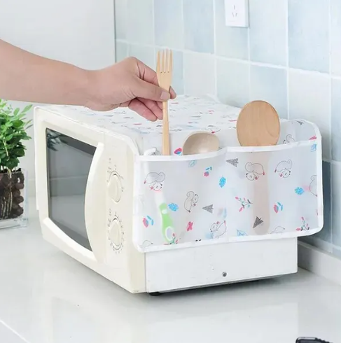 floral microwave oven dust cover - Image 2