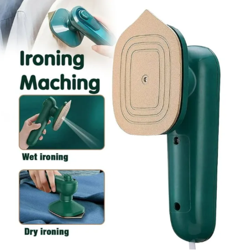 Portable mini handheld dry and steam iron featuring a water spray function_img_2