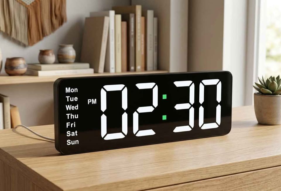 Electronic Digital Table Clock