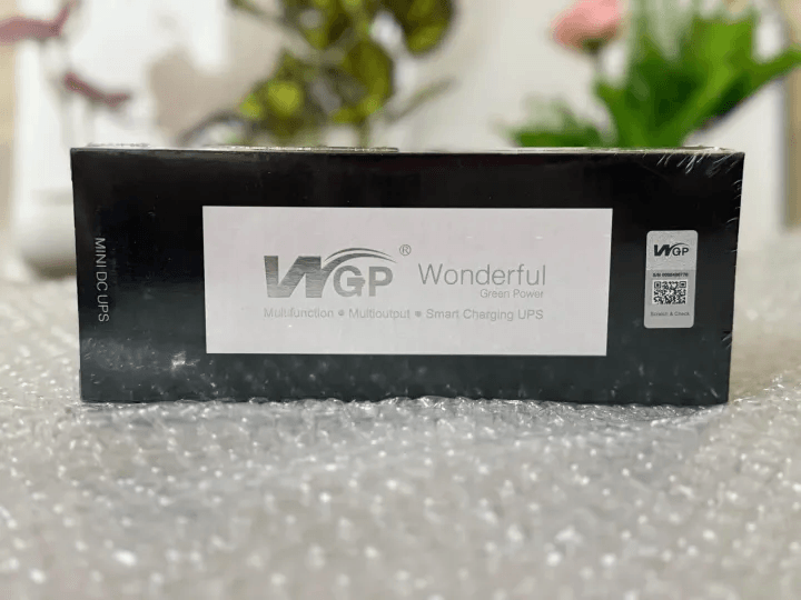 WGP Mini UPS for Wifi Router, Onu, CCTV & Mobile Power bank. 5v, 9v, 9v, 12v, 12v Volt, with 12V 2ampr CCD adapter free  6 month warranty
