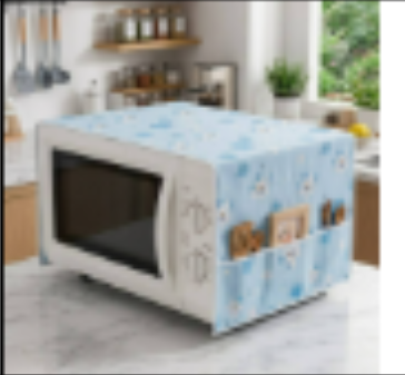 floral microwave oven dust cover - Image 4