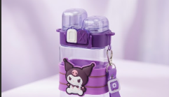 Sanrio Kuromi drinking water bottle - Image 2