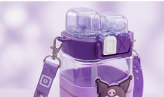 Sanrio Kuromi drinking water bottle - Image 4