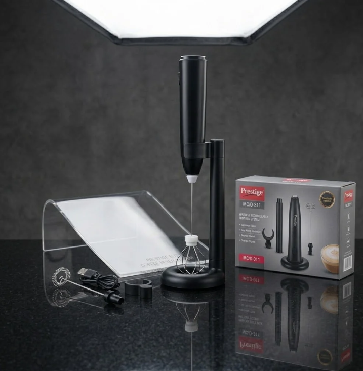 Prestige Mukti Wireless Rechargeable Multifunction Coffee Whisk (Model MC/D-311) - Image 3