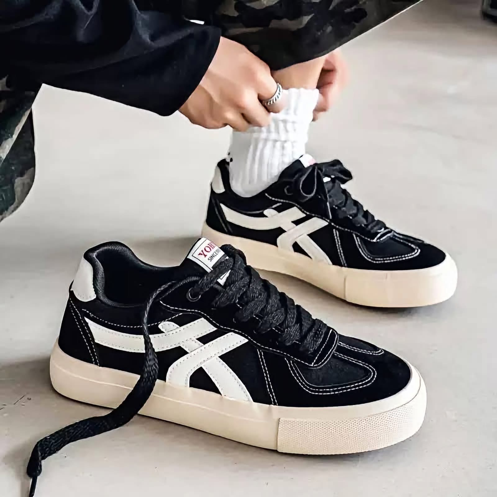 2025 new low top premium canvas-black_img_0
