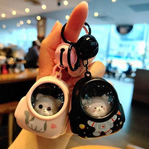 Female Luminous Creative Cartoon Key Chain_img_2