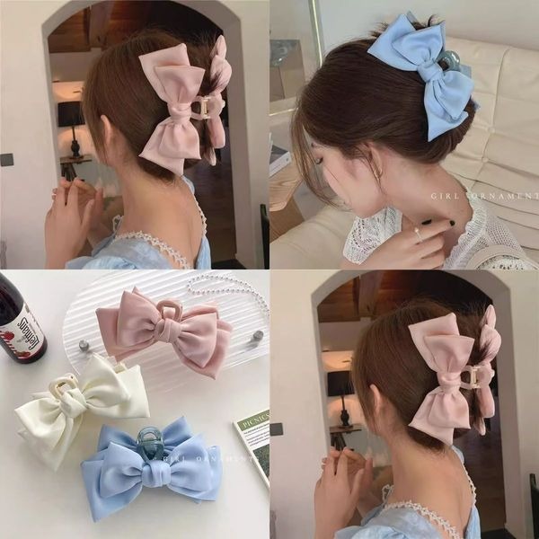 Korean Style Big Bow Hair Clip.