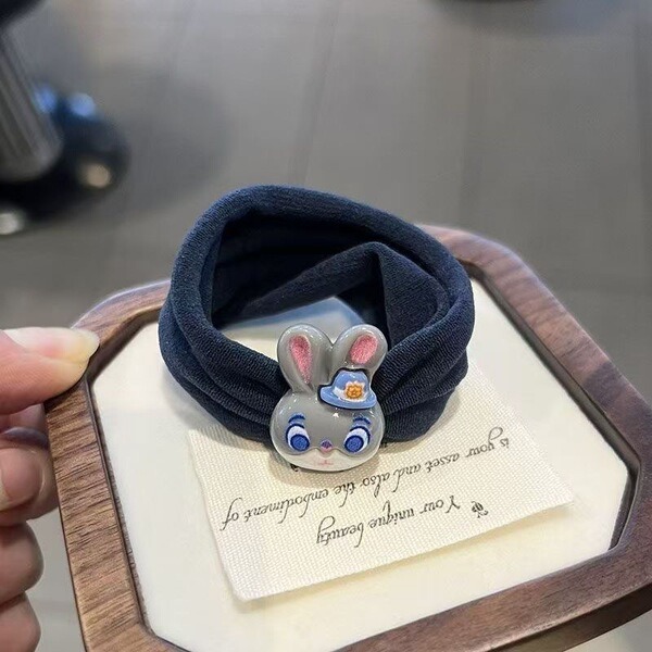 Zootopia Cartoon Character Elastic Hair Band Set_img_5