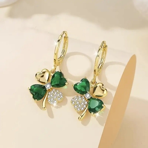Four-Leaf Clover Earrings_img_1